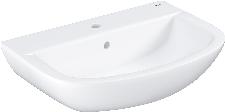 Grohe Bau Ceramic wastafel 60 cm 1 kraangat met overloop wit 39421000