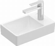 Villeroy & Boch Avento fontein m. kraangat rechts z. overloop 36x22cm wit 43003L01