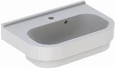 Geberit 300 Basic wastafel compact m. kraangat m. overloop 60x40x19.5cm wit S8301900000G