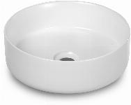 Blue Label Skagen waskom zonder overloop 36x36x12cm mat wit FK7044A-MW