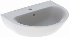 Geberit Renova wastafel m. kraangat m. overloop 60x48x19cm wit 500370011