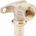 Rehau muurplaat 16x3/8bi.laag Rautitan LX 11681281008, levering zonder dempingsringen en insteekbusjes