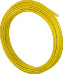 Uponor Gas SACP meerlagenbuis glad, 25x2.5mm, 5 lagen, aluminium, PE-RT I, flexibel, afgedopt, buis geel, 50m