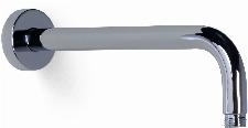 Blue Label Brondby 1/2" douche-arm 30cm met rozet, chroom