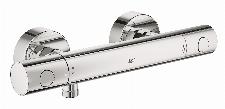 Grohe Grohtherm 800 Cosmopolitan douchethermostaat z. omstel m. koppelingen HOH=15cm chroom 34765000