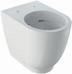 Geberit Acanto closetpot verhoogd diepspoel Rimfree back-to-wall 35x51cm wit 500602012