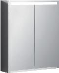 Geberit Option spiegelkast, 2 deuren, frontspiegel, soft-close, met WCD, hxbxd 700x600x150mm
