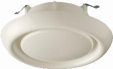 Ubbink AE ventiel toe- afvoer, �125, wit kunststof 0188053