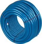 Uponor Uni pipe plus leiding / buis Thermo 32x3mm gesoleerd isolatie blauw op rol E=50m 1091716