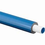 Uponor Uni pipe plus leiding / buis Thermo 25x2,5mm gesoleerd blauw op rol E=50m 1062183