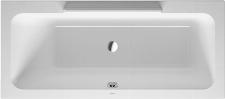 Duravit DuraStyle bad rechthoek 170x75cm inbouw of voor ommanteling met ��n rugsteun links wit 700296000000000