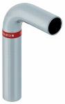 Geberit Mapress, Pasbocht, 90 graden, 1-delig, C-staal, met CIIR afdichtring, 22mm x 22mm (schuifeind x schuifeind)