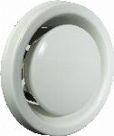 Itho Daalderop MLV 125-W metalen afzuigventiel 125mm RAL 9010 wit 3020125