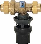 Watts keerklep CA-9C recht 15mm 1/2" messing 1515156