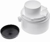 Intergas concentrische rookgas adapterset HR, aansluiting 80mm x 125mm 090557