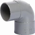 Solar Plus fitting, bocht, pvc, aansluiting 1: 110mm lijmmof, aansluiting 2: 110mm