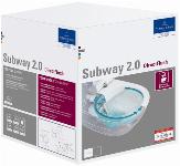 Villeroy & Boch Subway 2.0 combipack 56cm DirectFlush Wit 5614R201