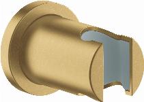 Grohe Rainshower wanddouchehouder met ronde rozet cool sunrise geborsteld 27074GN0