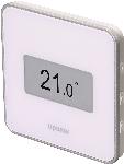 Uponor Smatrix Base ruimtetemperatuur-vochtsensor Style T-149 Bus verkeerswit RAL9016 1087813