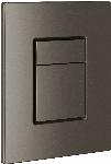 Grohe Skate Cosmopolitan bedieningspaneel dualflush 15.6x19.7cm brushed hard graphite 38732AL0