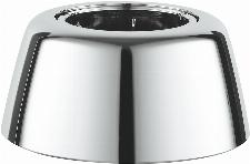 Grohe kraanrozet chroom buitendiameter 70mm klemmend 45545000