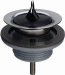 Viega wastafelafvoerplug 1 1/4 incl stop chroom 101299