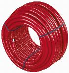Uponor 1m MLCP leiding / buis Thermo 14x2mm ge�soleerd 6mm isolatie rood op rol E=50 1013577