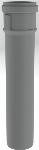 Burgerhout Bm-PP rookgasafvoerbuis 100x250mm PP grijs 400452130
