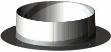 Burgerhout MiniFlex plakplaat 60-80mm t.b.v. skyline voor uitmondingsset 400470315