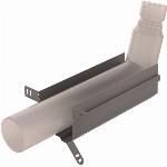 Ubbink enkelwandig rookgas bocht kunststof steekeind 60mm 65mm met deksel 0718077