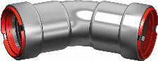 VSH PowerPress 45� bocht 1� inch 2 x pers PWR9400151