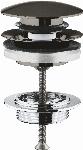 Grohe afvoergarnituur, push-open, afneembare kap, afsluitbaar, hard graphite geborsteld 65807AL0