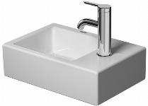 Duravit Vero Air fontein m. kraangat rechts z. overloop 38x25cm incl. bevestiging wit 0724380000