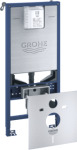Grohe Rapid SLX 3in1 WC element 6 L 1,13M met wandbevestiging en isolatiemateriaal 39598000