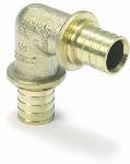 Rehau, Kniekoppeling, SDR 11, 90° graden, 32 x 2,9, messing, blank, (voor Raupex/Rautherm)