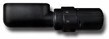 Vasco Design ventielset haaks, MO, inclusief thermostaatkop, zwart RAL9005 118210300009005