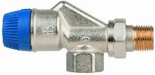 Honeywell Home dynamisch thermostatisch ventiel DN15 horizontaal haaks PN10 20-145 l/h 60kPA 0,6 bar V2100API15