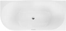 Blue Label Rasmus back-to-wall bad 170x80cm rechts glans wit FK6845