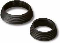 Rehau Rauvitherm muurdichtring 111/153 mm t.b.v. UNO buis 25mm en 32mm, zwart