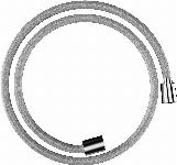 Hansgrohe Designflex doucheslang textiel 1/2"x125cm m. anti-knikbescherming chroom 28220000