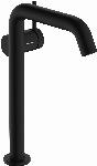 Hansgrohe Tecturis S wastafelkraan 240 Fine coolstart m. push open waste m. vaste uitloop zwart 73370670