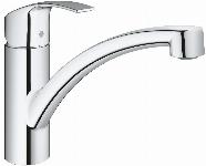 Grohe Eurosmart keukenkraan m. lage draaibare uitloop chroom 33281003