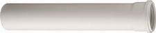 Ubbink rookgasafvoerbuis 100x2000mm PP, enkelwandig transparant 0718594