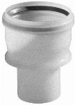 Ubbink Rolux Cascade verloopstuk spie/mof �80/100 mm 0716064