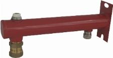 Solar Expansievat console 3-gats rood 3/4 + puntstuk 15mm + ontluchter + zelfsluitende koppeling