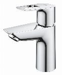Grohe BauLoop S-size wastafelkraan met gladde body chroom 23337001