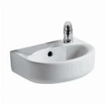 Ideal Standard connect fontein 35cm met kraangat rechts met overloop wit E791301