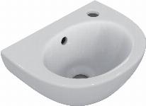 Ideal Standard Eurovit fontein 35cm met kraangat rechts met overloop wit E871601