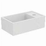 Ideal Standard Tempo fontein m. kraangat rechts z. overloop 37x21cm wit E211201