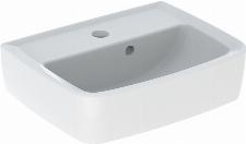 Geberit Bastia fontein square m. kraangat m. overloop 40x31cm wit 502920001